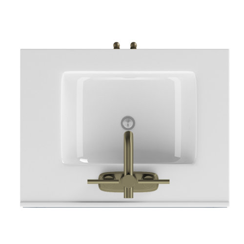 Sand & Stable Brecken 23.88'' Single Bathroom Vanity with Vitreous